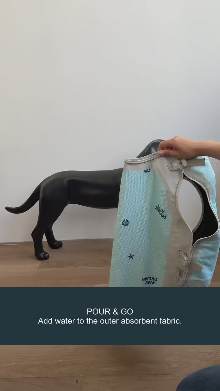 PAW DREAM Dry Cooling Vest — Pour & Go